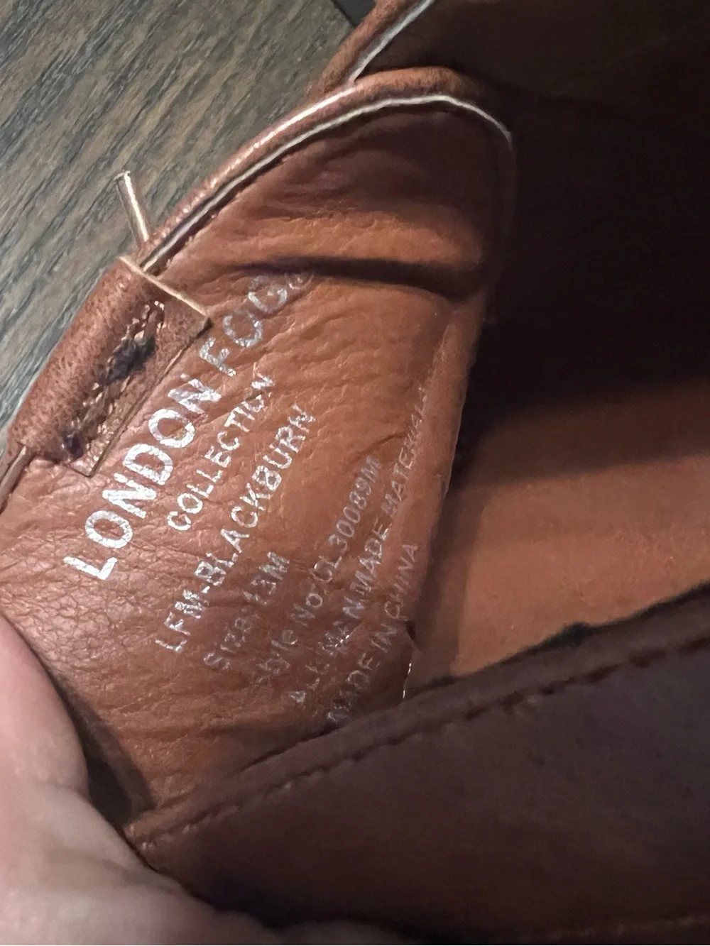 London Fog Men's Brown Chukka Lace-Up Boots